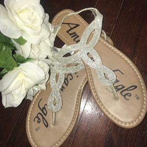 sliver sandals